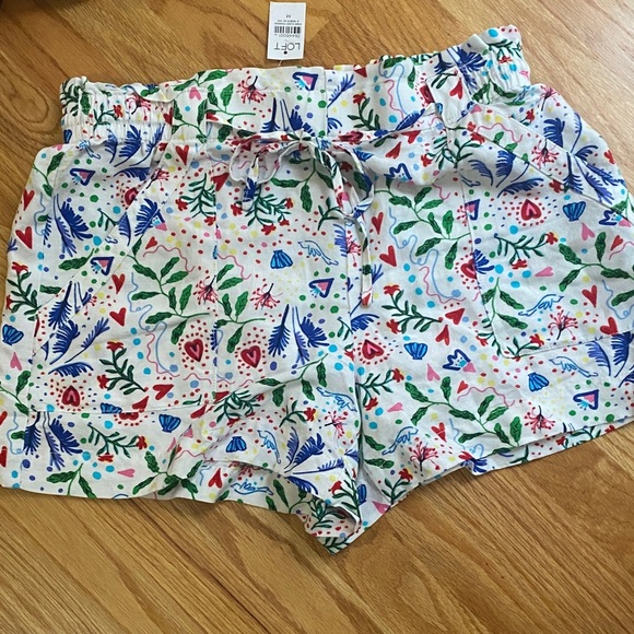 LOFT Floral and Striped Shorts bundle - Picture 2 of 5
